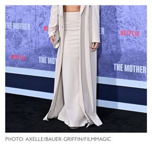 Michael Kors Couture Ombré sequin mermaid skirt celebrity